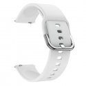 Riff 20mm Black Silicone Strap