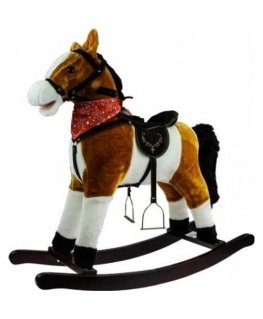 Horse on a stick HOPPIHORSE Hobby Horse A3 Chestnut