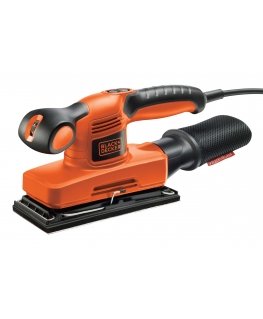 Black & Decker KA320EKA-QS kantav lihvija Orbitaallihvija 15000 RPM Oranž 240 W