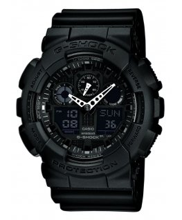 Casio GA-100-1A1ER rannekello Mies Kvartsi musta