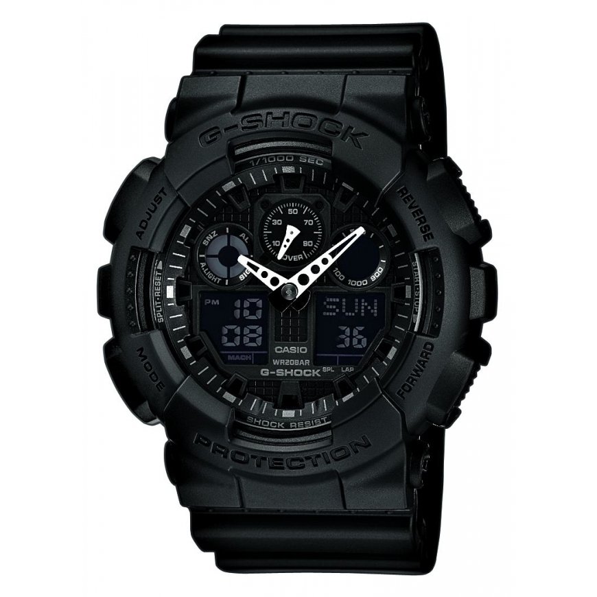 Casio GA-100-1A1ER rokas pulkstenis Rokaspulkstenis Vīrietis