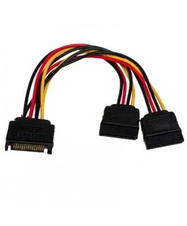 Akyga AK-CA-31 SATA cable 0.15 m Black, Red, Yellow