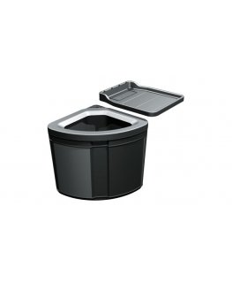 Franke Pivot 34 l 2 korv(id) Must, Hall