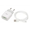 iBox ILUC41W зарядное устройство для мобильных устройств Универсальная Белый Кабель переменного тока iBox ILUC41W зарядное устройство для мобильных устройств Универсальная Белый Кабель переменного тока