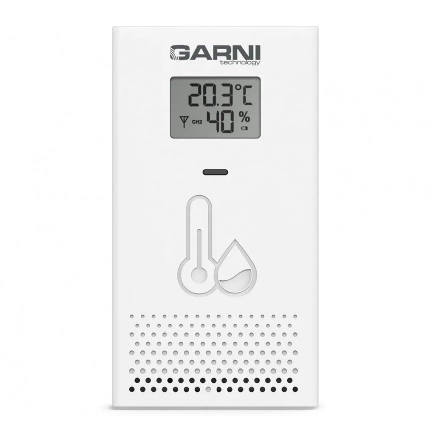 GARNI GARNI063H temperatūras un mitruma sensors Ārējie Brīvi stāvošs Bezvadu