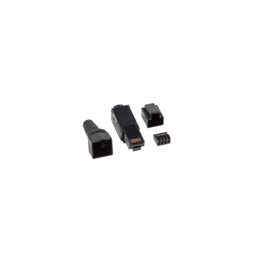 Lanberg PLU-6000TL wire connector RJ-45 Black
