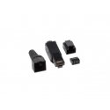 Lanberg PLU-6000TL juhtmepistmik RJ-45 Must Lanberg PLU-6000TL juhtmepistmik RJ-45 Must