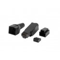 Lanberg PLU-6000TL wire connector RJ-45 Black Lanberg PLU-6000TL wire connector RJ-45 Black