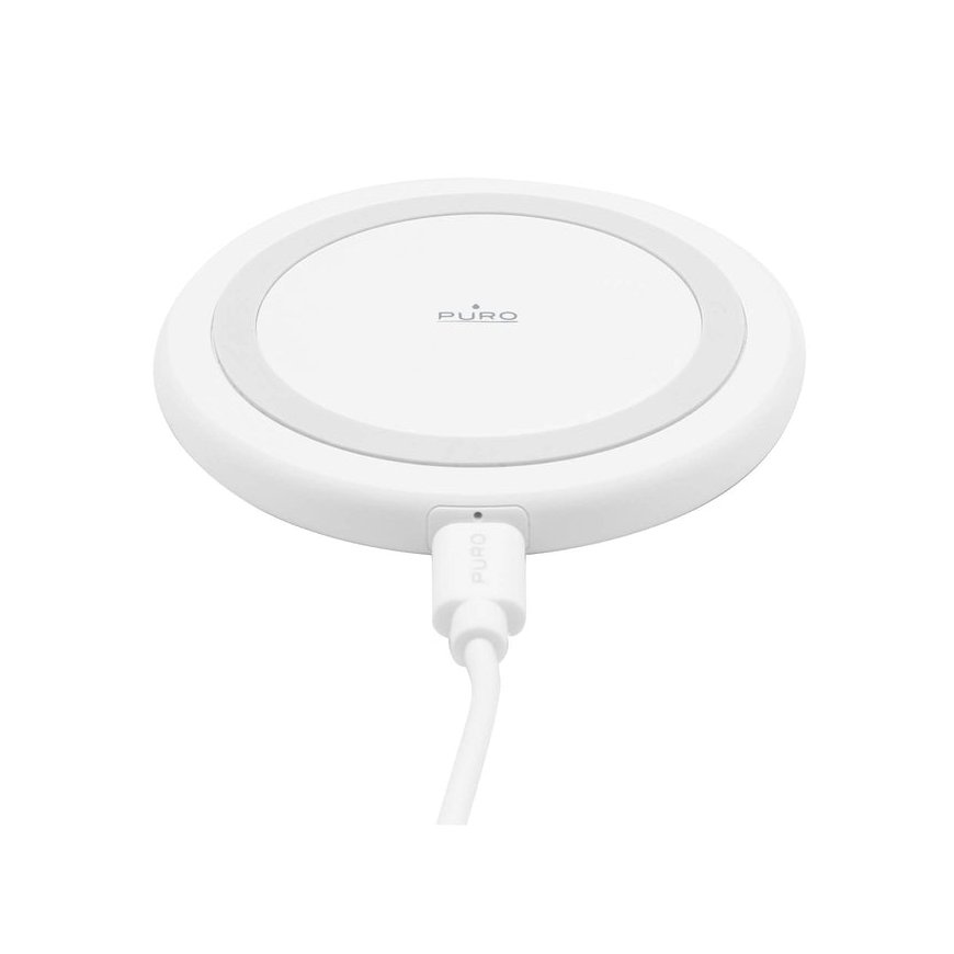 PURO PUFCCSQI10W2WHI mobiilseadme laadija Nutitelefon, Nutikell Valge USB Traadita laadimine Hoonesi – 5