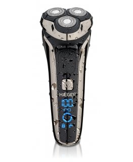Haeger G-Man Ultra Pöörlevad terad Trimmer Must