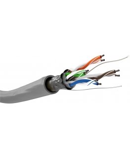 Goobay 68706 сетевой кабель Серый 100 m Cat5e F/UTP (FTP)