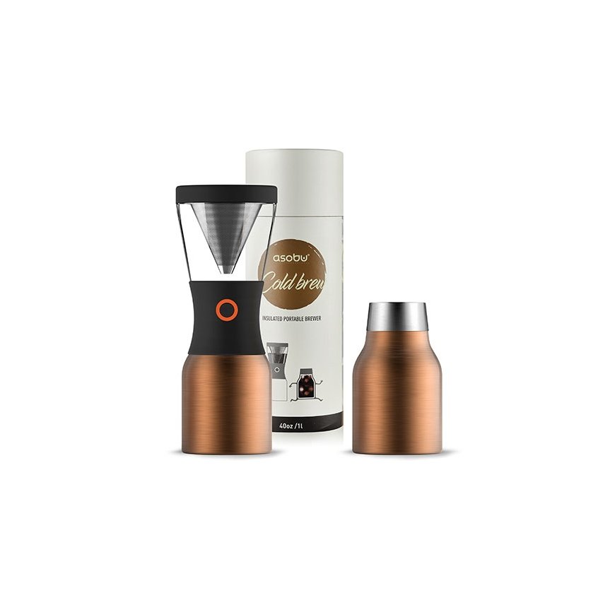 Asobu Cold Brew Kavos gaminimo šaltuoju būdu aparatas Juoda, Vario