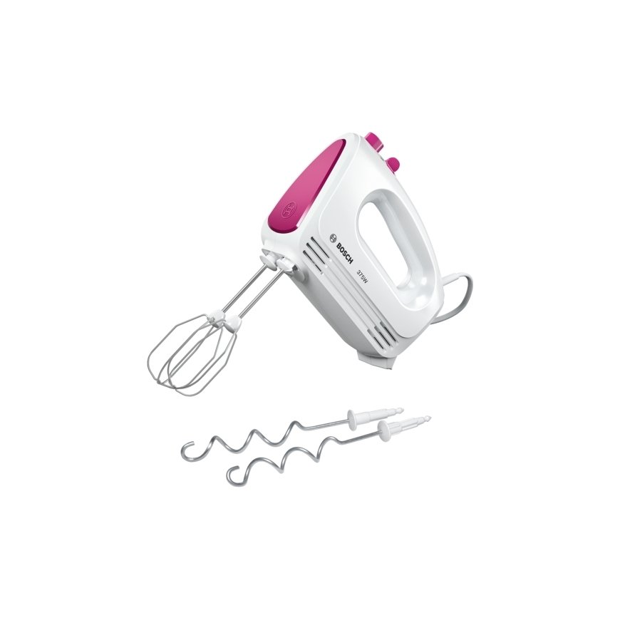 Bosch MFQ2210P mixer Hand mixer 375 W Pink, White