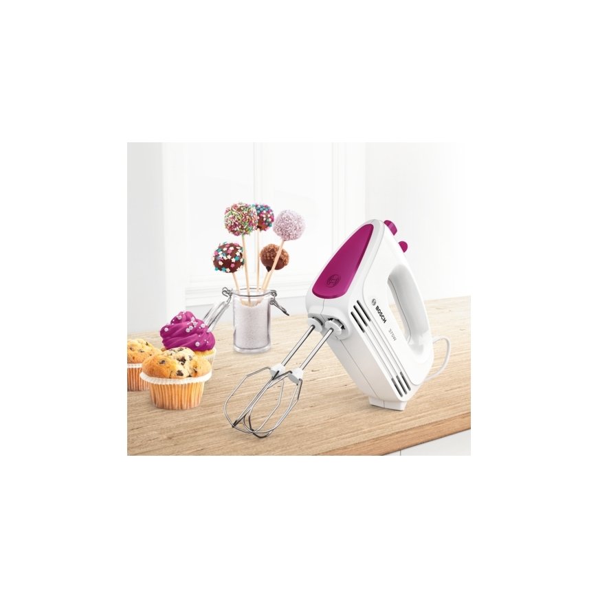 Bosch MFQ2210P mikser Käsimikser 375 W Roosa, Valge – 3