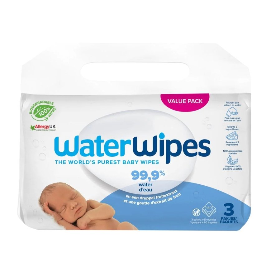 WaterWipes 7063297 bērnu salvetes 180 pcs