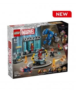 Blocks Super Heroes 76315 Iron Mans Laboratory: Hall of Armor