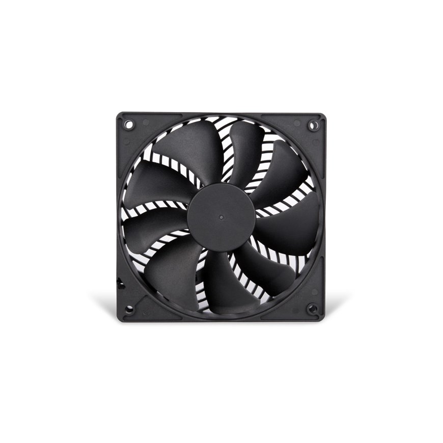 Silverstone Air Penetrator 120i PRO Arvuti korpus Õhujahuti 12 cm Must 1 tk – 2