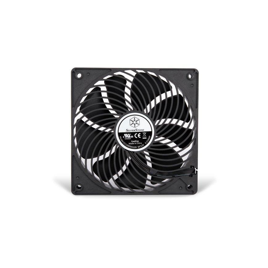 Silverstone Air Penetrator 120i PRO Arvuti korpus Õhujahuti 12 cm Must 1 tk – 3