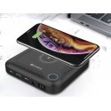 Sandberg 420-57 ārējais akumulators 24000 mAh Bezvadu lādēšana Melns Sandberg 420-57 ārējais akumulators 24000 mAh Bezvadu lādēšana Melns