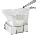 WENKO Vacuum Soft Box L Stačiakampio formos Polietilenas, Polipropilenas (PP) Permatomas, Balta WENKO Vacuum Soft Box L Stačiakampio formos Polietilenas, Polipropilenas (PP) Permatomas, Balta