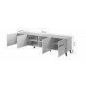 Cama RTV cabinet ABETO 200x42x52 graphite/gloss Cama RTV cabinet ABETO 200x42x52 graphite/gloss
