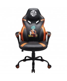 Subsonic SA5573-D4 videospēļu krēsls Datorspēļu krēsls Tapsēts, polsterēts sēdeklis Melns, Oranžs