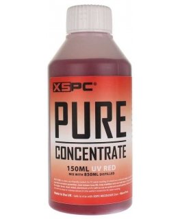 XSPC Pure Kühlmittelkonzentrat, 150 ml - red, UV