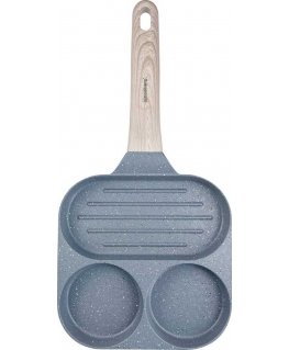 3 in 1 MARBLE EGG, PANCAKE, PANCAKE, GRILL KLAUSBERG KB-7817, GREY