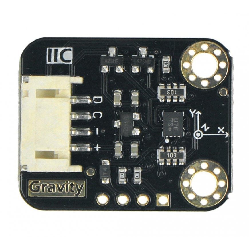Gravity, BMI160 6DoF IMU, 3 ašių akselerometras ir giroskopas, DFRobot SEN0250 – 2