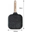 PATELNIA GRILLOWA 18 X 18CM MARMURKOWA KLAUSBERG KB-7810 Black PATELNIA GRILLOWA 18 X 18CM MARMURKOWA KLAUSBERG KB-7810 Black