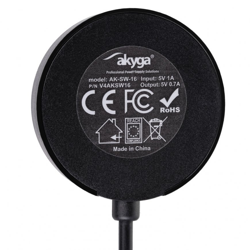 Akyga AK-SW-16 mobiililaitteen laturi Älykello musta USB Sisätila – 3