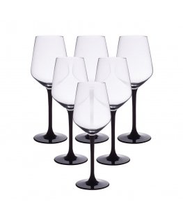 Lumark VIINILASIT 6 KPL RUBIN Musta 290ml