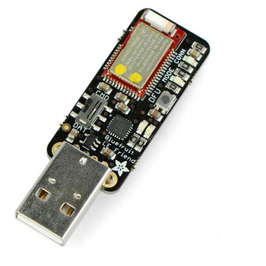 Bluefruit LE USB Sniffer, Bluetooth Low Energy (BLE 4.0), nRF51822 v2.0, Adafruit 2269