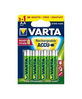 Varta LR6/4BP 2100 mAh Paruošta naudoti