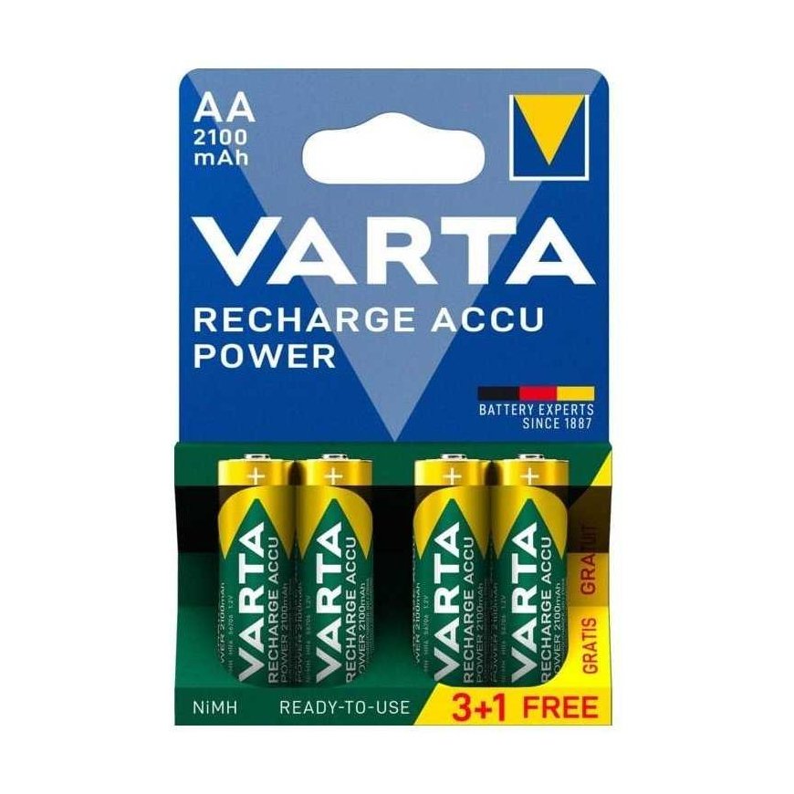 Varta LR6/4BP 2100 mAh Ready to use – 2