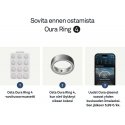 Oura Ring 4 älysormus, Brushed Silver, koko 14 Oura Ring 4 älysormus, Brushed Silver, koko 14