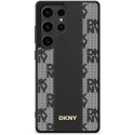 DKNY Leather Checkered Pattern MagSafe Samsung Galaxy S25 Ultra case in black DKNY Leather Checkered Pattern MagSafe Samsung Galaxy S25 Ultra case in black