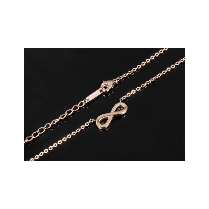 Troli Pink kullattu teräskaulakoru Infinity KNS-271 – 2