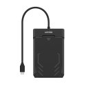 UNITEK Y-3036A cieto disku uzglabāšanas sistēma HDD/SSD korpuss Melns 2.5" UNITEK Y-3036A cieto disku uzglabāšanas sistēma HDD/SSD korpuss Melns 2.5"