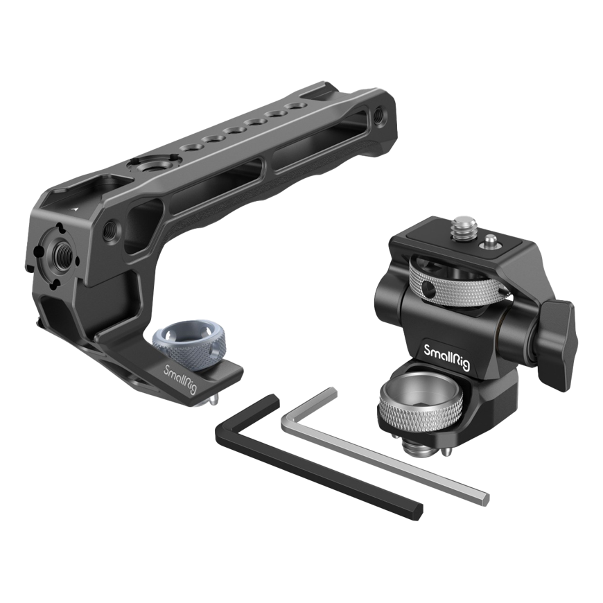 SmallRig 5323 Top Handle kit with Monitorius Support Kit – 3