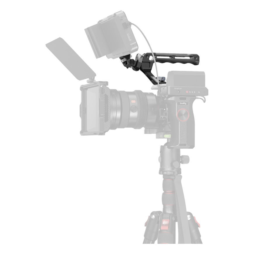 SmallRig 5323 Top Handle kit with Monitorius Support Kit – 4