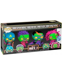 Funko POP pack 4 figures Marvel What If...? Exclusive