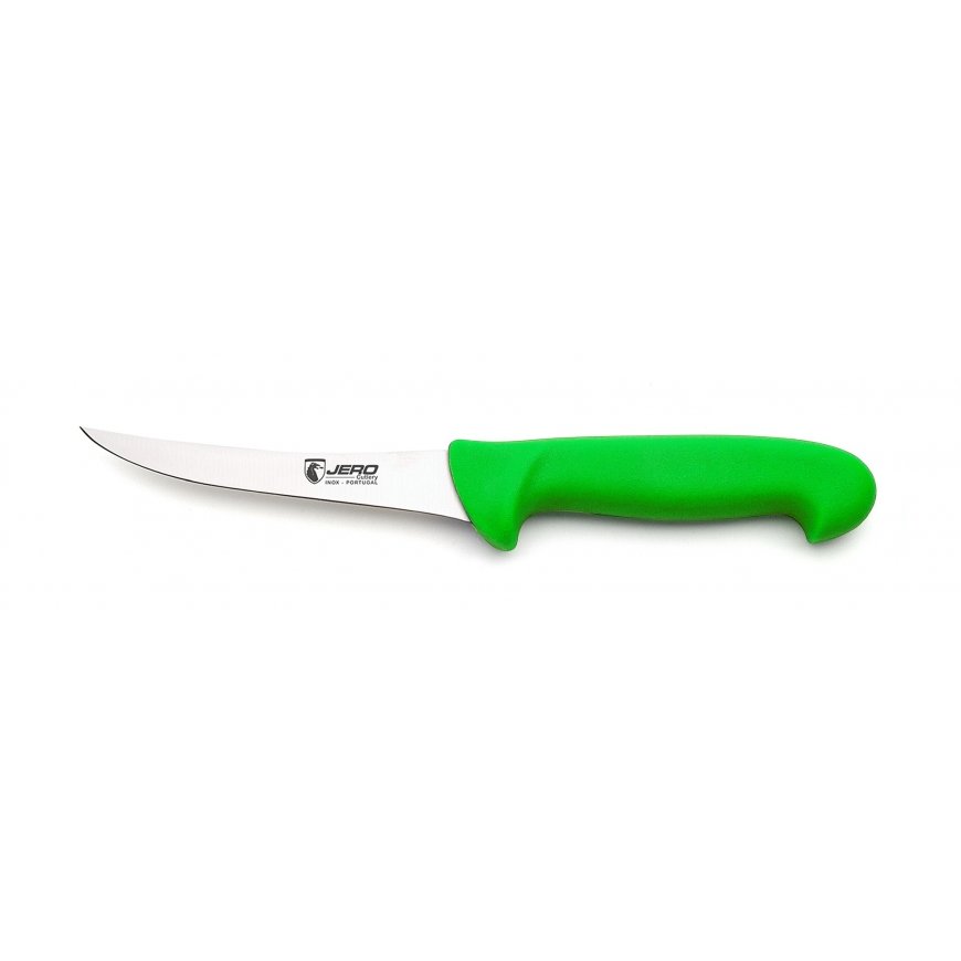 Jero Knife Colour PP, carving, L 21 cm, green handle, pcs.