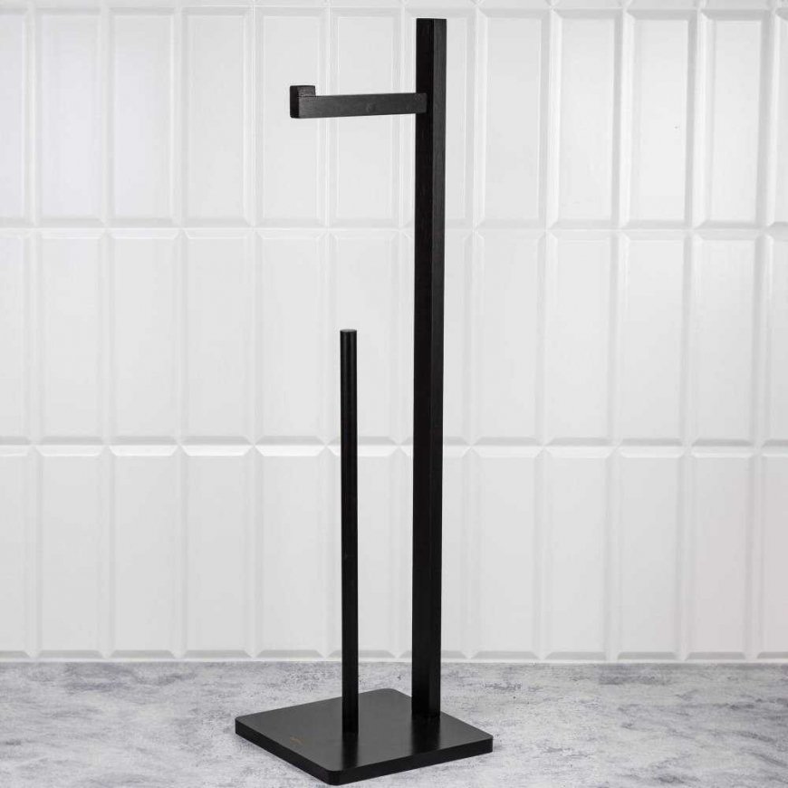 King Hoff Toilet paper holder KINGHOFF KH-1749 Black – 2