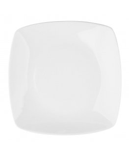 Lumarko MARIAPAULA MODERN SQUARE PLATE 25CM WHITE