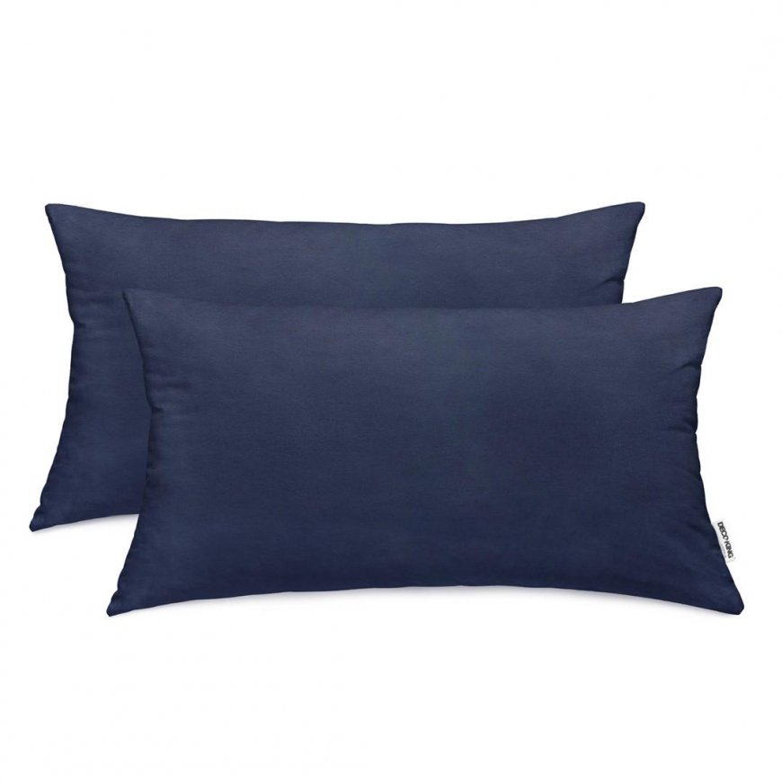 DecoKing Pillowcase NAVYBLUE 40x80*2