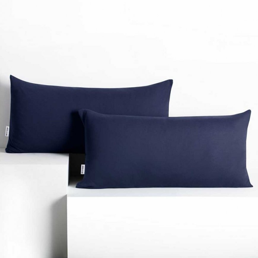 DecoKing Pillowcase NAVYBLUE 40x80*2 – 5