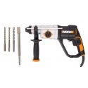 WORX WX339 puur 1050 RPM SDS Plus 3,3 kg Must, Oranž, Valge WORX WX339 puur 1050 RPM SDS Plus 3,3 kg Must, Oranž, Valge