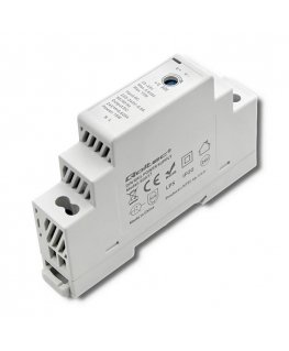 QOLTEC 50917 DIN bėgio maitinimo šaltinis 15W 24V 0.625A Pilka
