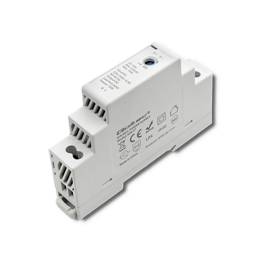 QOLTEC 50917 DIN rail power supply
